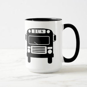 Caneca Silhouette Mug do Melhor Driver de Barramento