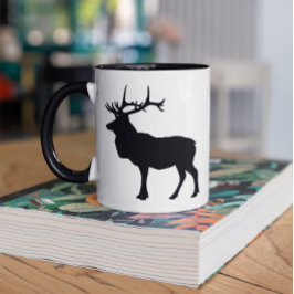 Caneca Silhueta de Alce