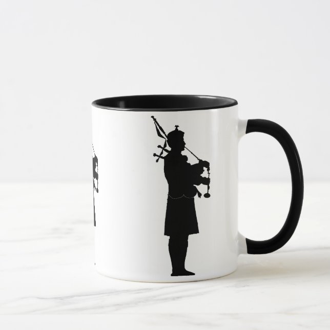 Caneca Silhueta de Gaitero (Direita)