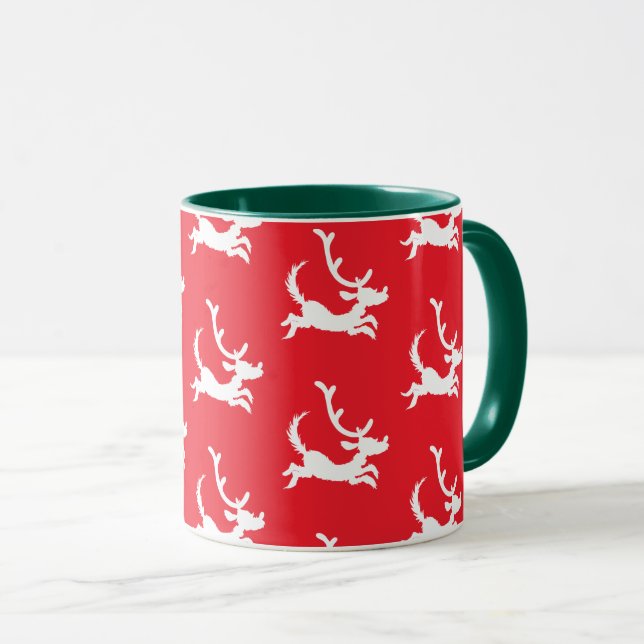 Caneca Silhueta de Max o Rena (Frente Esquerda)
