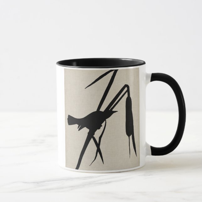 Caneca Silhuette de Audubon II (Direita)
