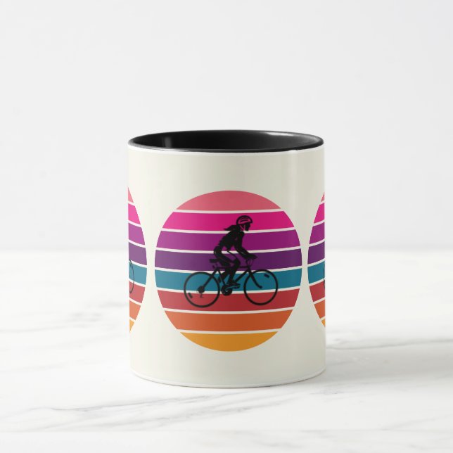 Caneca Silhuette Sunset Bike (Centro)