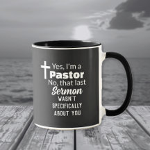 Sim, sou um pastor, sermão não é sobre você engraç