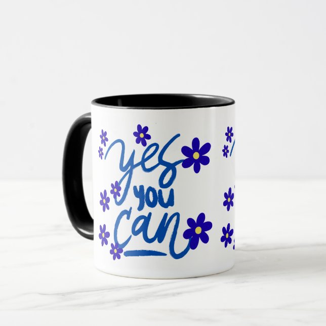 CANECA SIM VOCÊ PODE PRESENTEAR PROMOÇÃO DE ANIVERSÁRIO (Frente Esquerda)
