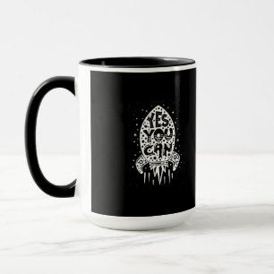 Caneca Sim você pode Rocketship