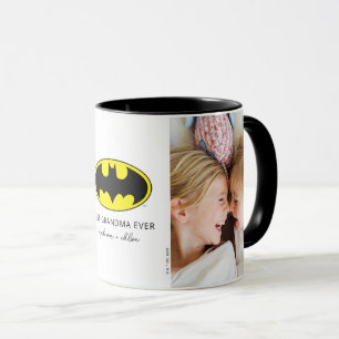 Caneca Símbolo Batman Melhor Foto da Avó