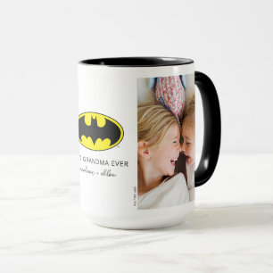 Caneca Símbolo Batman   Melhor Foto da Avó