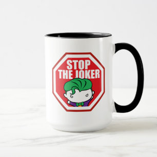 Caneca Símbolo Chibi "Stop The Joker"