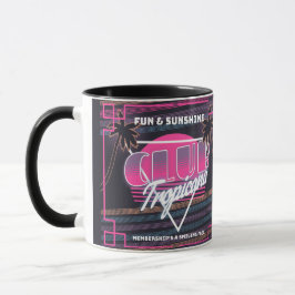 Caneca Símbolo Club Tropicana Neon