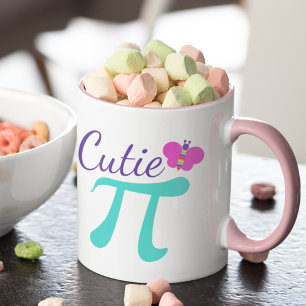 Caneca Símbolo Cutie Pi Math Pun