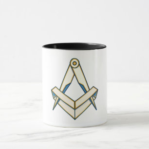 Caneca símbolo da maçonaria em origami