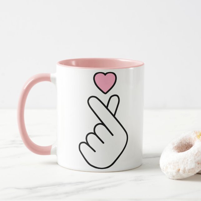 CANECA SÍMBOLO DE KPOP (Com Donut)