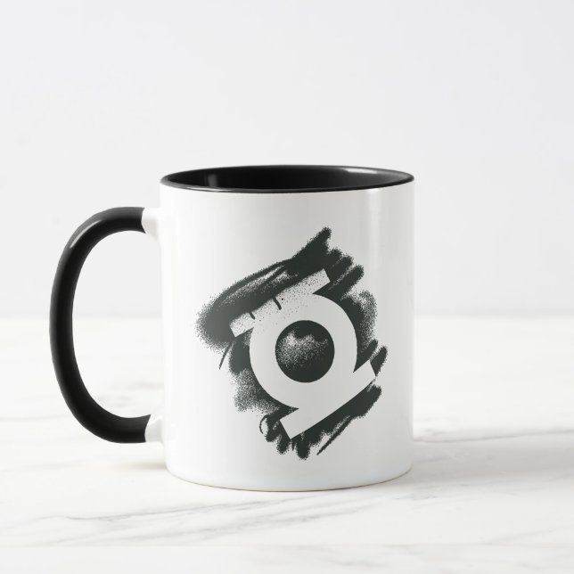 Caneca Símbolo de Spray Lanterna Verde (Esquerda)