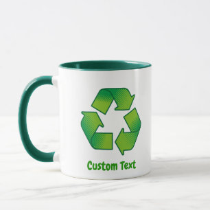 Caneca Símbolo do reciclagem