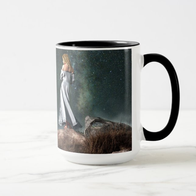 Caneca Símbolo do zodíaco do Virgo (Direita)
