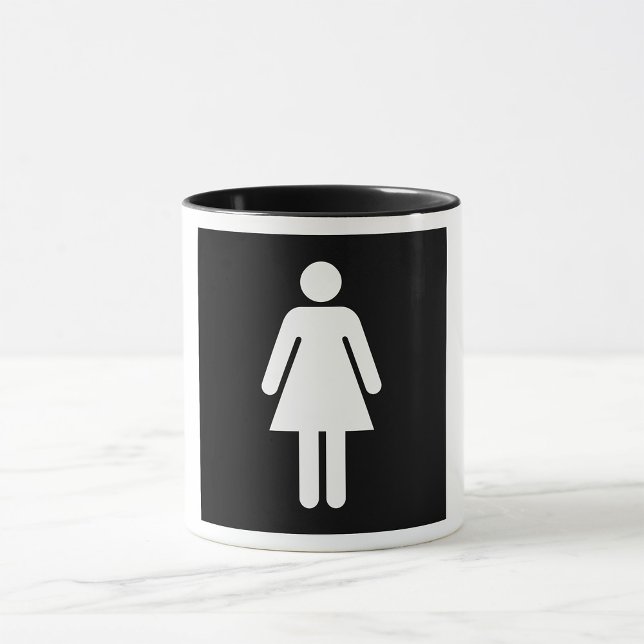 Caneca Símbolo feminino Mug (Criador carregado)