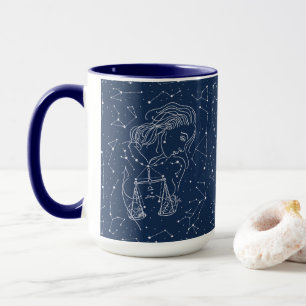 Caneca Símbolo Libra Zodiac