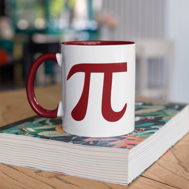 Caneca Símbolo Maroon Pi (You can add a personalized message to your mug.)