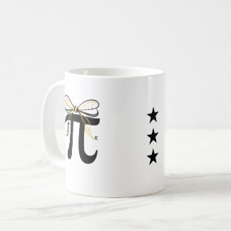 Caneca Símbolo Pi - Xícara de Café Minimalista do