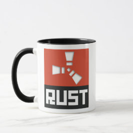 Caneca Símbolo RUST Clear em Red Shaddue
