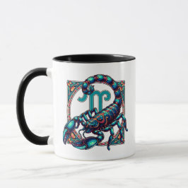 Caneca Símbolo Scorpio Horoscope