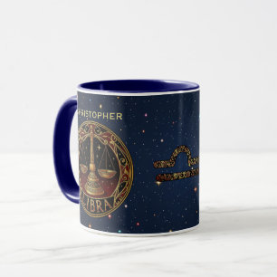 Caneca Símbolo Zodíaco Balança Libra
