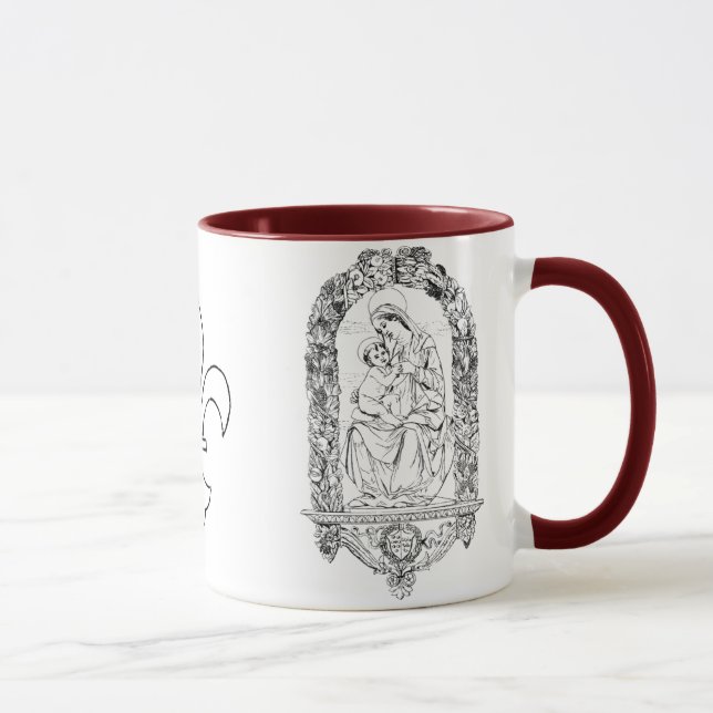 Caneca Símbolos Cristãos Mug (Direita)