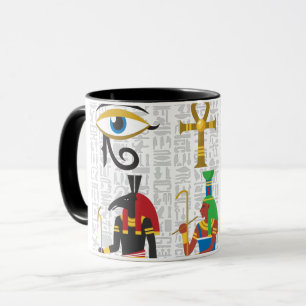 Caneca Símbolos Egípcios Mug