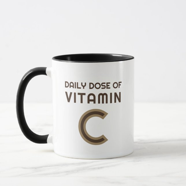 Caneca Simples citação engraçada café de trocadilho inspi (Esquerda)