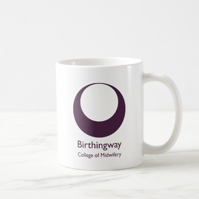 Caneca simples do logotipo de Birthingway (Direita)