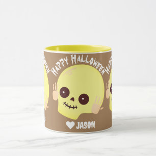 Caneca Simples Feliz Halloween Boo spookkin