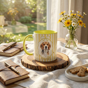 Caneca Simples Moderna com Nome e Foto do Animal d