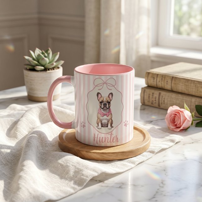 Caneca Simples Moderna com Nome e Foto do Animal d (Criador carregado)