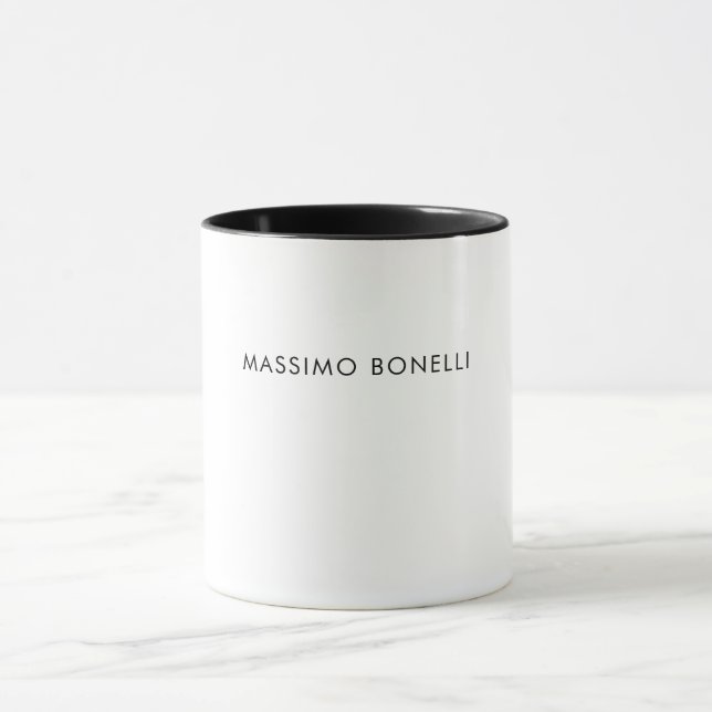 Caneca Simples Moderno Elegante  (Centro)