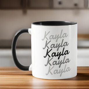 Caneca Simples Tipografia Moderna e Legal