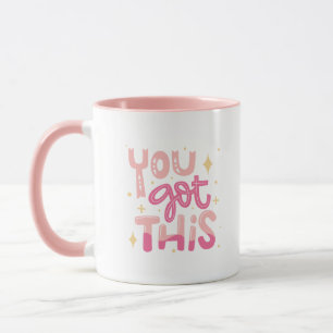 Caneca Simplesmente Adorável Você Consegue Isso Motivacio