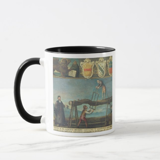 Caneca Sinal da guilda dos trabalhadores Venetian da (Esquerda)