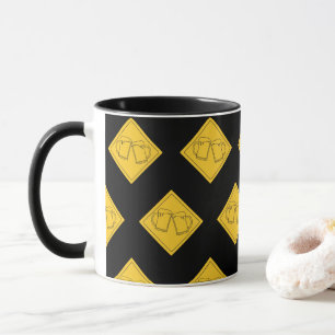 Caneca Sinal de Amantes de Cerveja