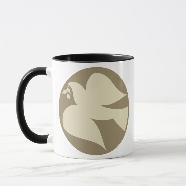 Caneca Sinal de Dove of Peace (Esquerda)