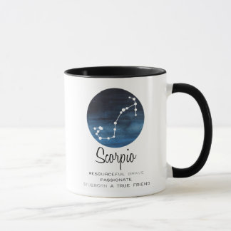 Caneca Sinal de Escorpião, Constelação, Café Zodiac