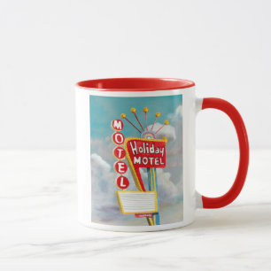 Caneca Sinal de Motel de Feriado