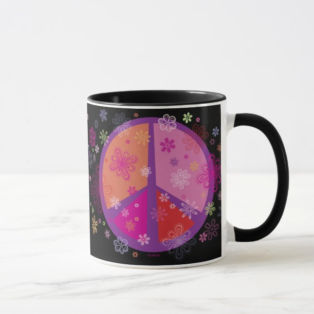 Caneca Sinal de paz dos namorados (Direita)