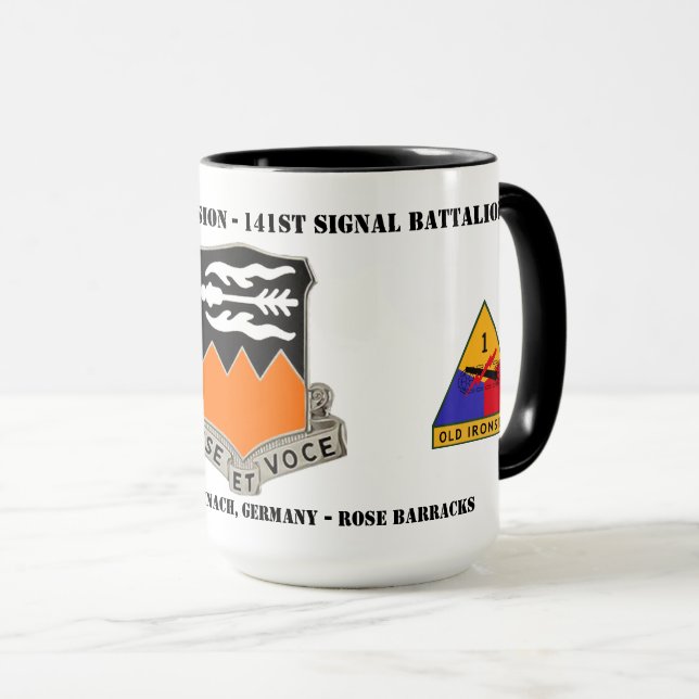 Caneca Sinal De rua Bn Coffee Mug (Frente Esquerda)