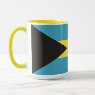 Caneca Sinalizador Bahamas de Nome Personalizado