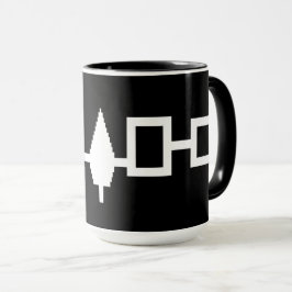 Caneca Sinalizador da Confederação Haudenosaunee Personal