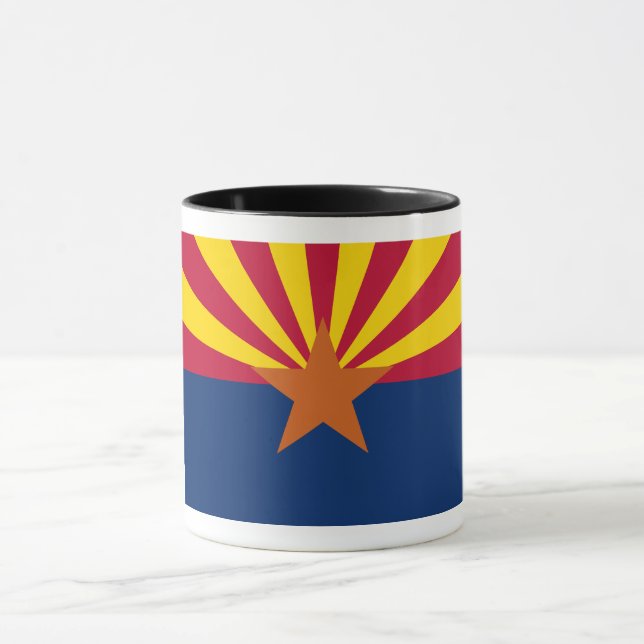 Caneca Sinalizador de arizona: Definindo Star Sun, O Esta (Centro)