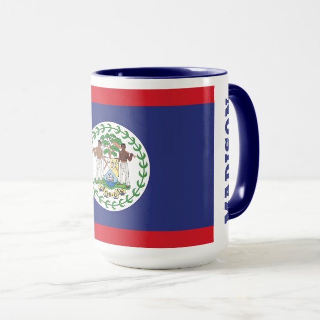 Caneca Sinalizador de Cintura de Nome e Texto Personaliza (Frente Esquerda)