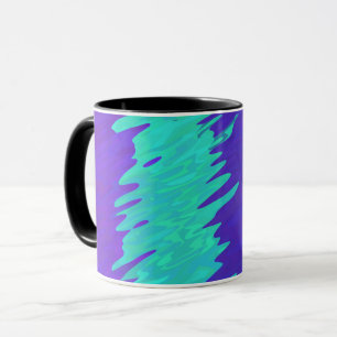 Caneca Sinalizador do Orgulho do Abstrato Alexigender Tri