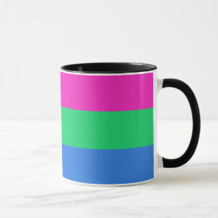Caneca Sinalizador do Orgulho Polisexual