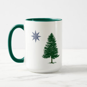 Caneca Sinalizador Maine 1901 - Estilo Vintage